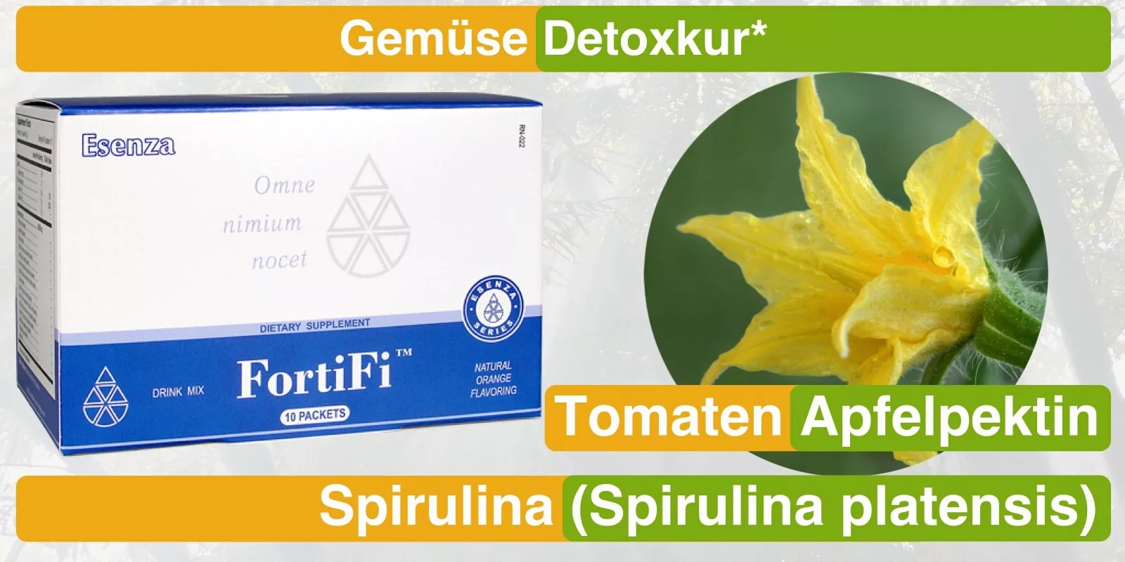 FortiFi™ (10 Beutel) - Darmgesundheit mit Ballaststoffen und Flohsamen