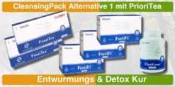 Cleansing-Pack-Alternative-1 mit PrioriTea zeigt die Produkte